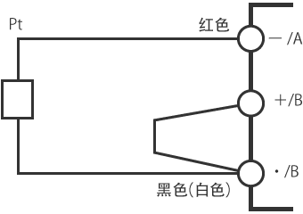 将2线式热电阻连接到3线式热电阻采集专用记录仪的连线方法