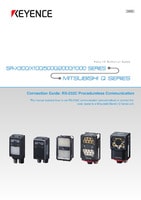 SR-X300/X100/5000/2000/1000 系列 MITSUBISHI Q SERIES 连接指南: RS-232C 无协议通信