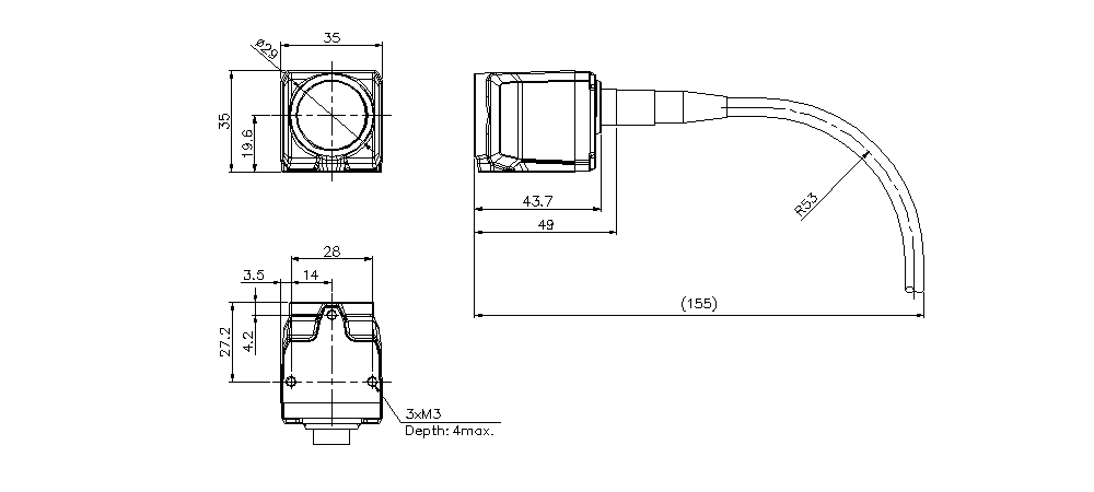 KV-CA1H_02 Dimension