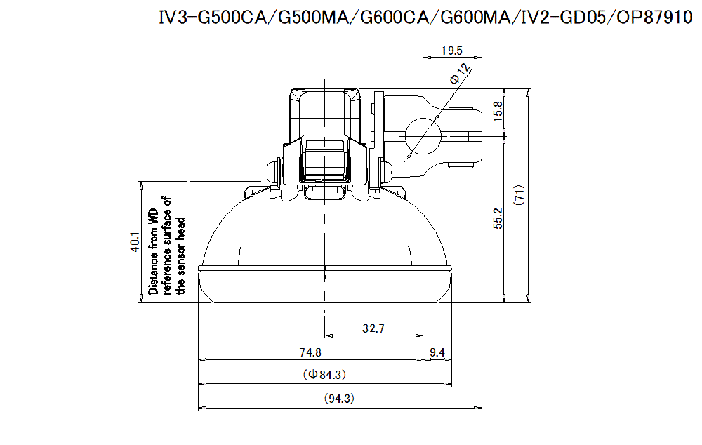 IV3-G/GD05/OP-87910 Dimension 01