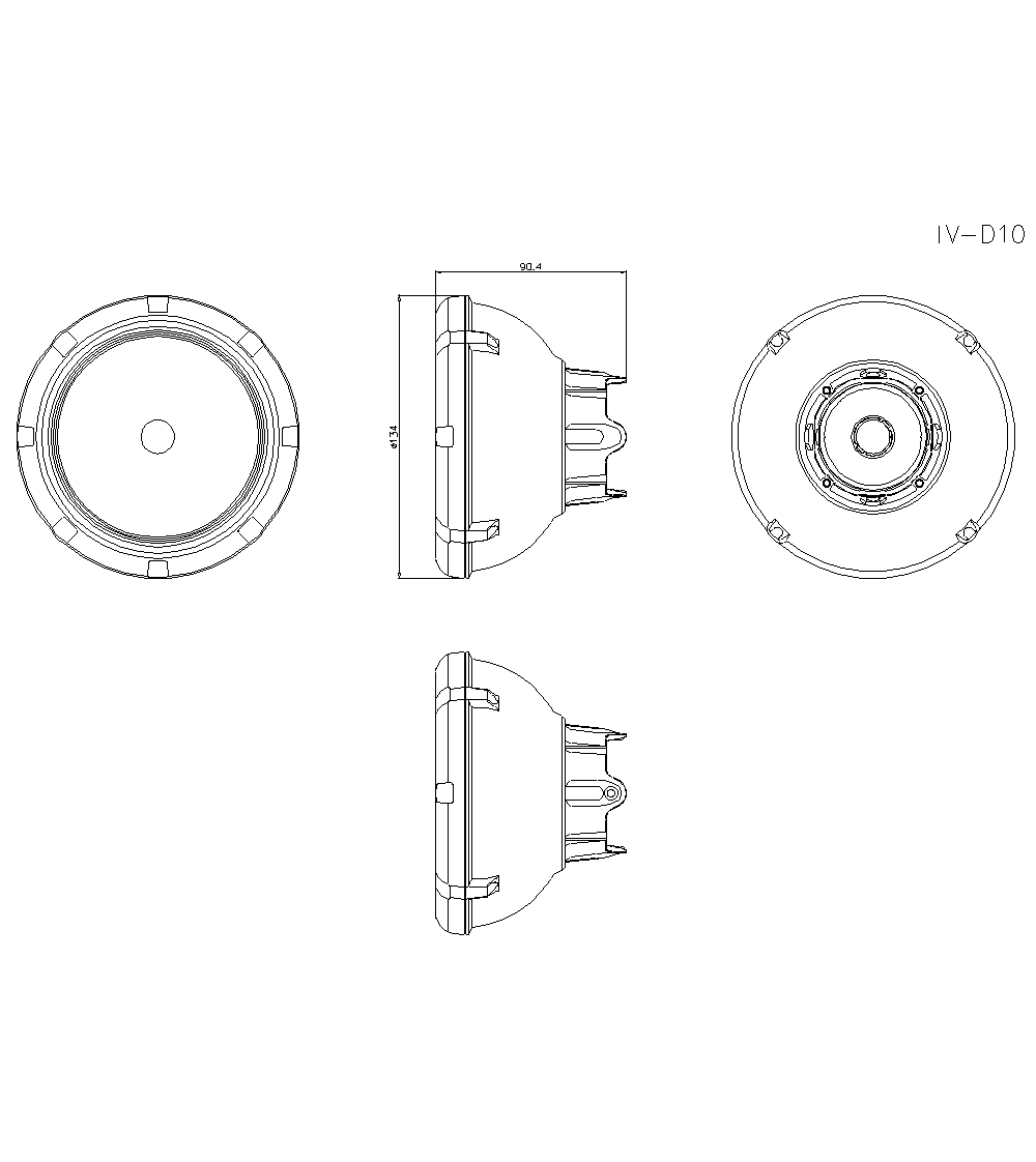 IV-D10 Dimension