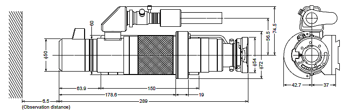 VH-Z250T Dimension